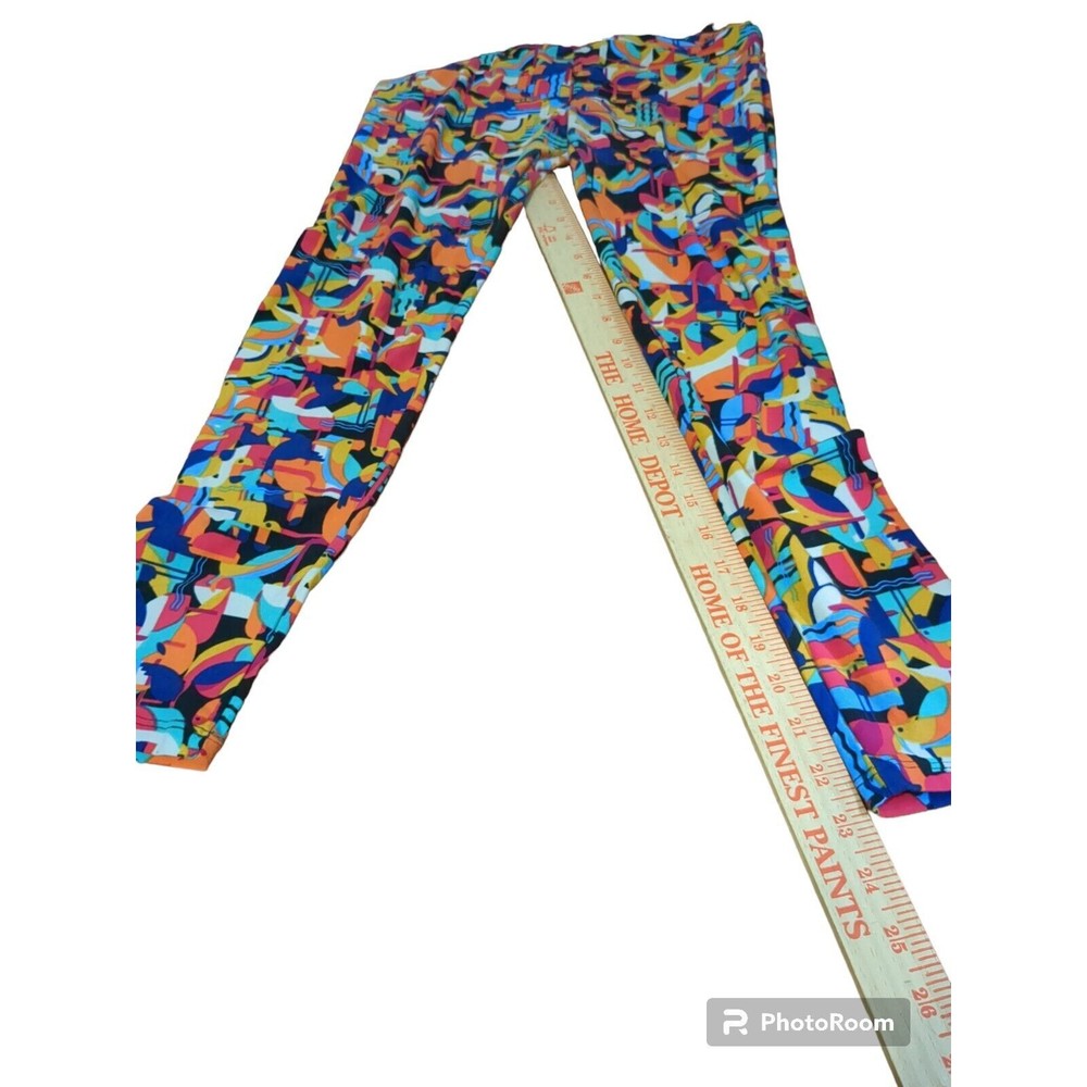 Lularoe Leggings One Size OS Multicolor Toucan Birds Bright Colors. - Picture 10 of 12